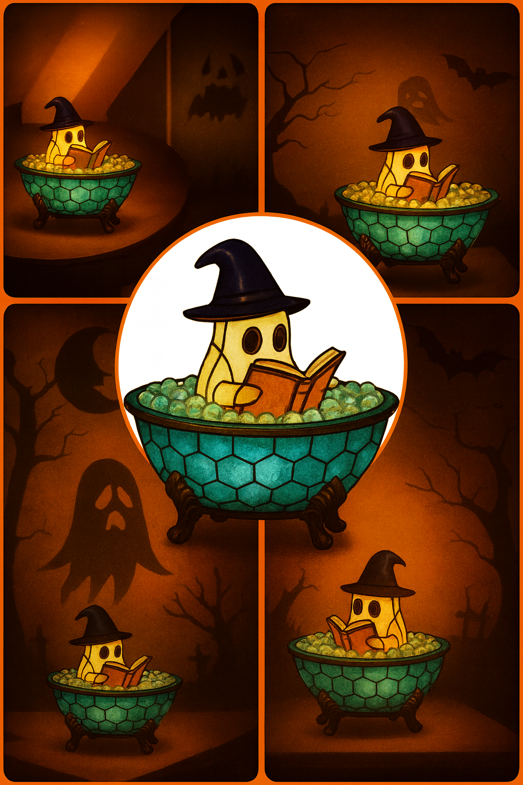 🎃Ghost Bubble Bath Lamp🎃
